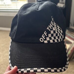 Vans Black and White Checkered Cap
